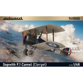   Eduard Sopwith F.1 Camel (Clerget) ProfiPACK 1:48 repülőgép makett