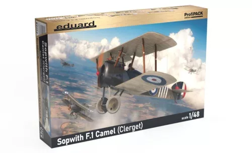 Eduard Sopwith F.1 Camel (Clerget) ProfiPACK 1:48 repülőgép makett
