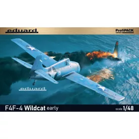   Eduard F4F-4 Wildcat korai ProfiPACK 1:48 repülőgép makett