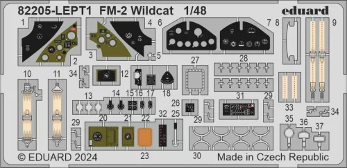Eduard FM-2 Wildcat ProfiPACK 1:48 repülőgép makett