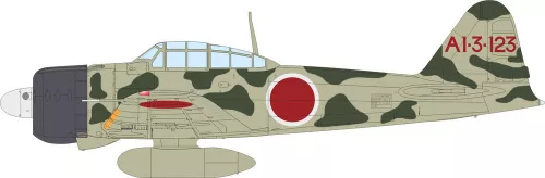 Eduard A6M2 Zero Type 21 ProfiPACK 1:48 repülőgép makett