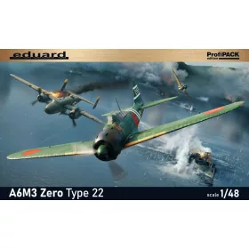Eduard A6M3 Zero Type 22 ProfiPACK 1:48 repülőgép makett