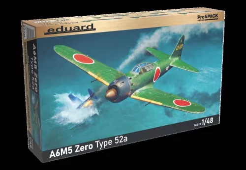 Eduard A6M5 Zero Type 52a ProfiPACK 1:48 repülőgép makett