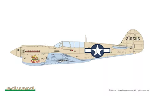 Eduard P-40N Warhawk ProfiPACK 1:48 repülőgép makett