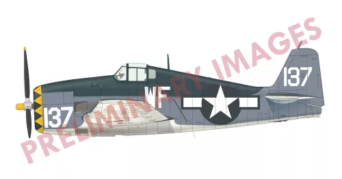 Eduard F6F-3 ProfiPACK 1:48 repülőgép makett