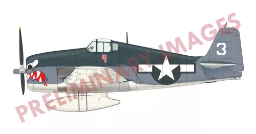 Eduard F6F-3 ProfiPACK 1:48 repülőgép makett