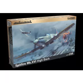   Eduard Spitfire Mk.XVI magas törzshátú ProfiPACK 1:48 repülőgép makett