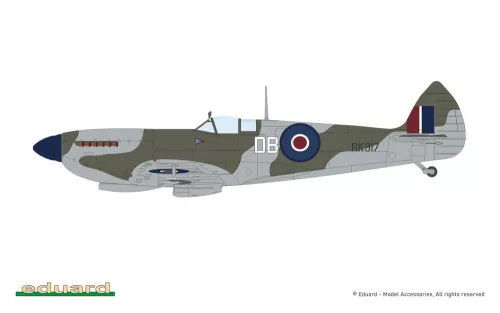 Eduard Spitfire Mk.IXe ProfiPACK 1:48 repülőgép makett