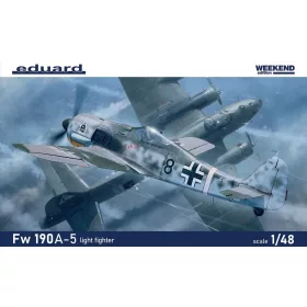   Eduard Fw 190A-5 könnyű vadász Weekend Edition 1:48 repülőgép makett