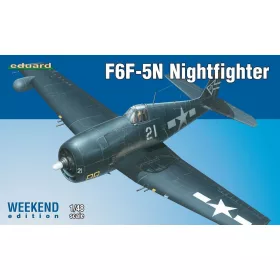   Eduard F6F-5N éjszakai vadász Weekend Edition 1:48 repülőgép makett