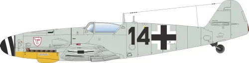 Eduard Bf 109G-6/AS Weekend Edition 1:48 repülőgép makett