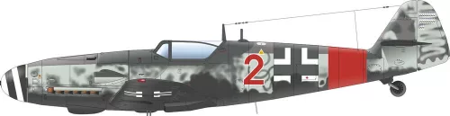 Eduard Bf 109G-6/AS Weekend Edition 1:48 repülőgép makett