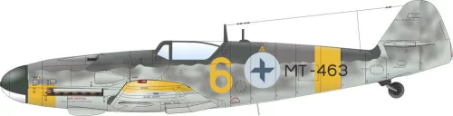 Eduard Bf 109G-6/AS Weekend Edition 1:48 repülőgép makett