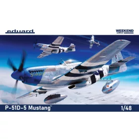 Eduard P-51D-5 Weekend Edition 1:48 repülőgép makett