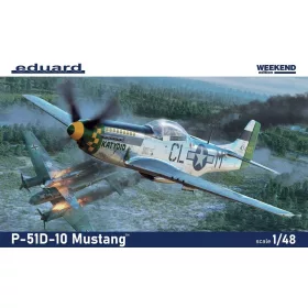   Eduard P-51D-10 Mustang Weekend Edition 1:48 repülőgép makett