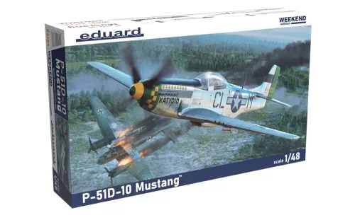 Eduard P-51D-10 Mustang Weekend Edition 1:48 repülőgép makett