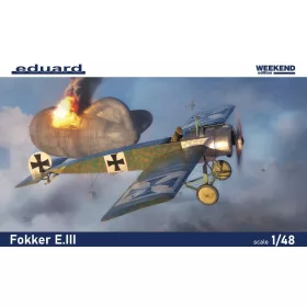 Eduard Fokker E.III Weekend Edition 1:48 repülőgép makett