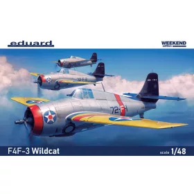   Eduard F4F-3 Wildcat Weekend Edition 1:48 repülőgép makett