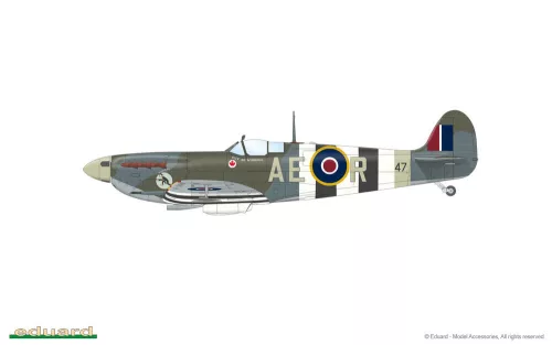 Eduard Spitfire Mk.Vb Overlord Weekend Edition 1:48 repülőgép makett