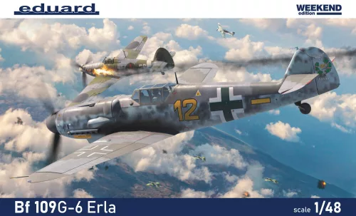 Eduard Bf 109G-6 ERLA Weekend Edition 1:48 repülőgép makett
