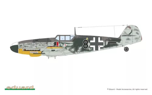 Eduard Bf 109G-4 Weekend Edition 1:48 repülőgép makett