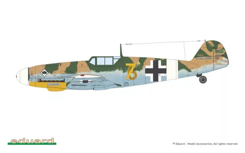 Eduard Bf 109G-4 Weekend Edition 1:48 repülőgép makett