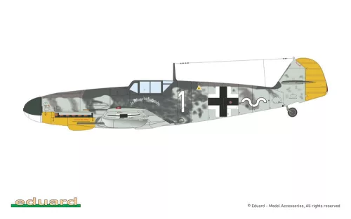 Eduard Bf 109G-4 Weekend Edition 1:48 repülőgép makett