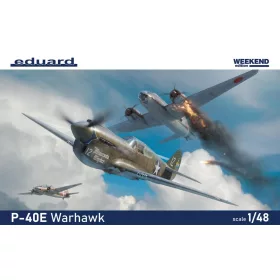  Eduard P-40E Warhawk Weekend Edition 1:48 repülőgép makett