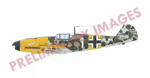Eduard Bf 109F-2 Weekend Edition 1:48 repülőgép makett (84212)