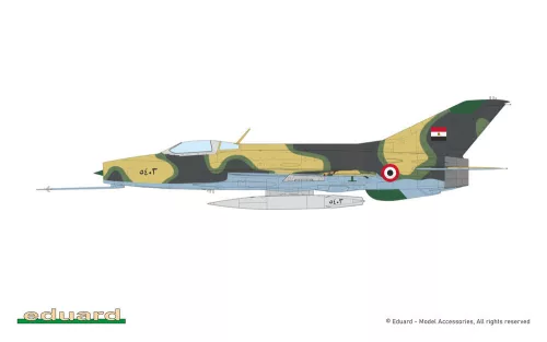 Eduard MiG-21F-13 Weekend Edition 1:48 repülőgép makett