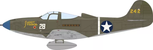 Eduard P-39K/L Airacobra Weekend Edition 1:48 repülőgép makett