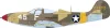 Eduard P-39K/L Airacobra Weekend Edition 1:48 repülőgép makett