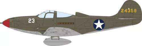 Eduard P-39K/L Airacobra Weekend Edition 1:48 repülőgép makett