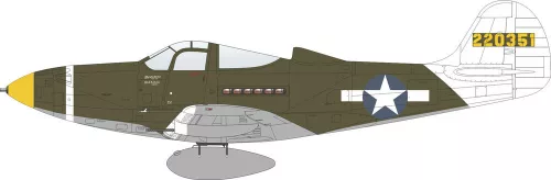 Eduard P-39Q Airacobra Weekend Edition 1:48 repülőgép makett