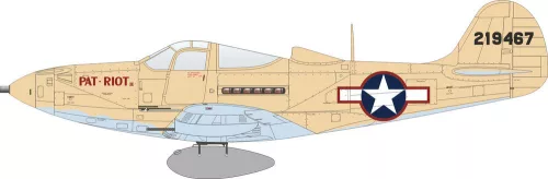 Eduard P-39Q Airacobra Weekend Edition 1:48 repülőgép makett