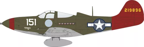 Eduard P-39Q Airacobra Weekend Edition 1:48 repülőgép makett