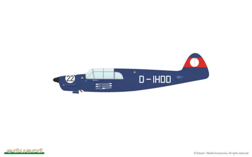 Eduard Bf 108 Weekend Edition 1:48 repülőgép makett
