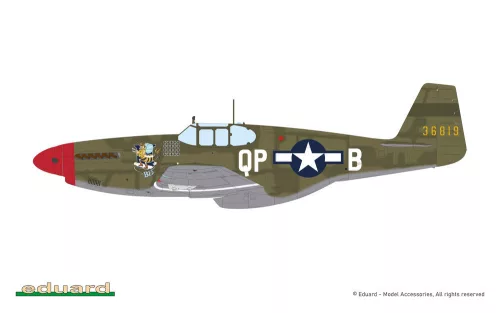 Eduard P-51B Mustang Royal Class 1:32 repülőgép makett