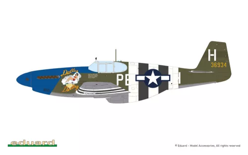 Eduard P-51B Mustang Royal Class 1:32 repülőgép makett