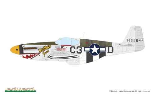 Eduard P-51B Mustang Royal Class 1:32 repülőgép makett