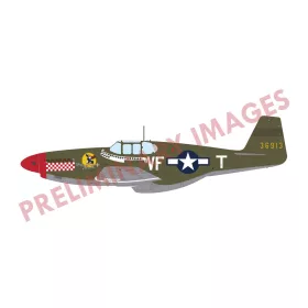   Eduard P-51B/C Mustang Birdcage kabintető Royal Class 1:32 repülőgép makett