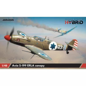   Eduard Avia S-199 ERLA kabintető Hybrid 1:48 repülőgép makett