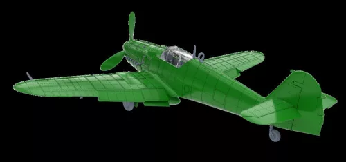 Eduard Avia S-199 ERLA kabintető Hybrid 1:48 repülőgép makett
