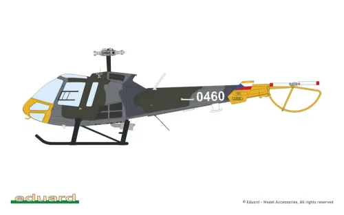 Eduard Enstrom 480 Hybrid 1:72 helikopter makett