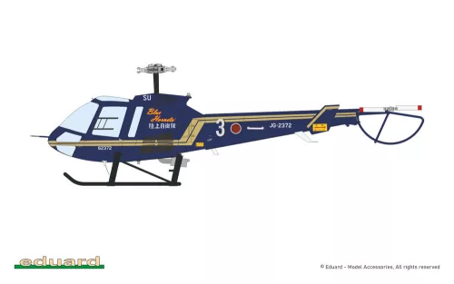 Eduard Enstrom 480 Hybrid 1:72 helikopter makett