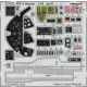 Eduard Accessories F6F-5 interior for Airfix - F6F-5 belsőtér-részletező készlet