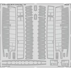   Eduard Accessories Spitfire Mk.IXc landing flaps 1/24 AIRFIX - fékszárnyak