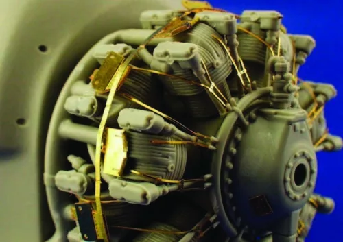 Eduard Accessories TBF/TBM Avenger Motor - TBF/TBM Avenger motorrészletező fotómaratás