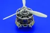 Eduard Accessories A6M2 Zero type 21 engine für Tamiya Bausatz 60317 - A6M2 Zero Type 21 motorrészletező fotómaratás