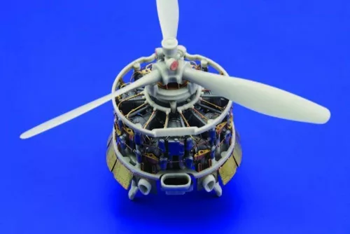 Eduard Accessories A6M2 Zero type 21 engine für Tamiya Bausatz 60317 - A6M2 Zero Type 21 motorrészletező fotómaratás